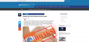 Hoax darah babi