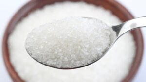gula pasir memerahkan mulut