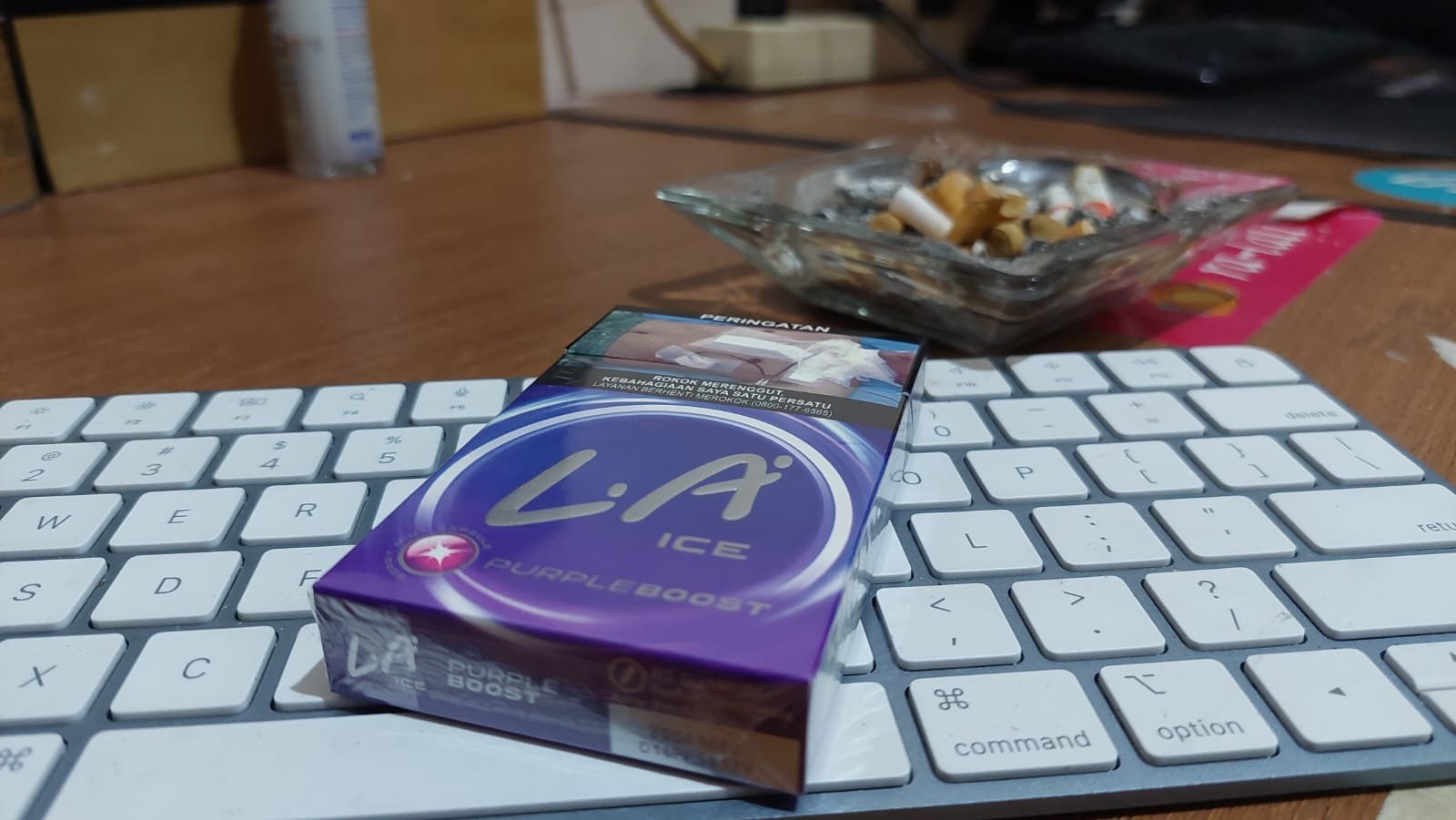 Bungkus L.A Ice Purple Boost ngejreng