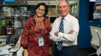 sri mulyani dengan michael bloomberg