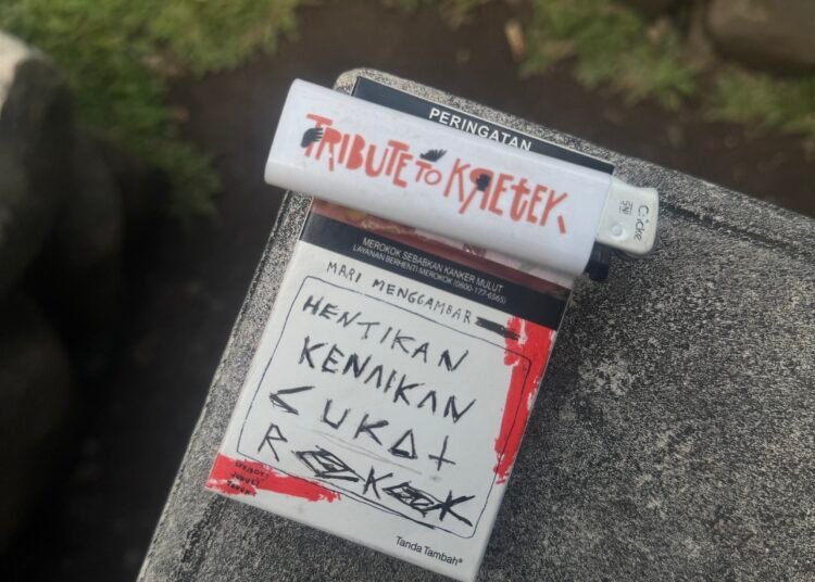 Rokok Tanda Tambah, rokok estetik kolaborasi dengan Farid Stevy Boleh Merokok
