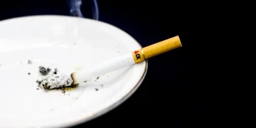 merokok setelah makan, jangan jadikan piring sebagai asbak